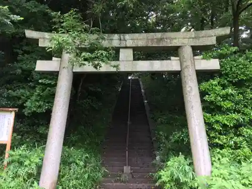 大庭神社の鳥居