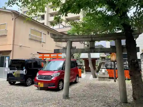 越後神社の鳥居