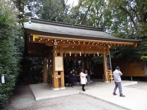 寒川神社の手水舎