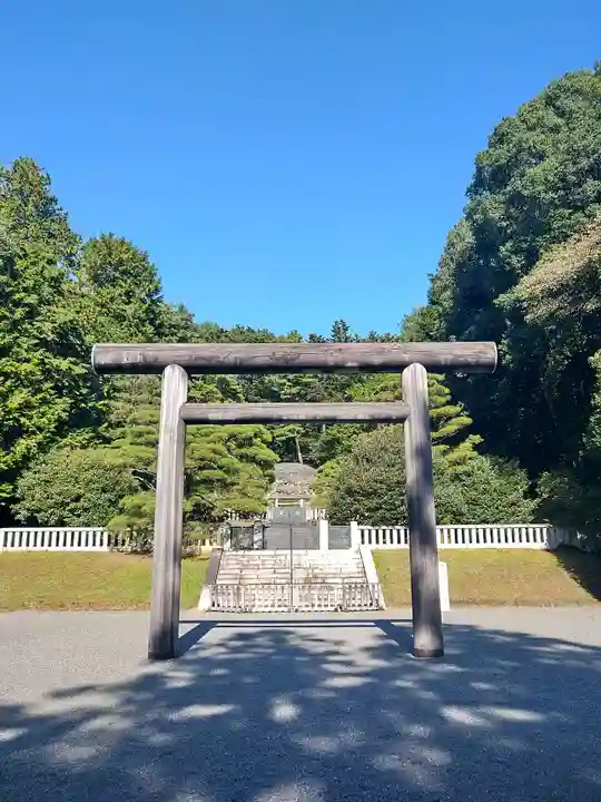 武蔵陵墓地のお墓