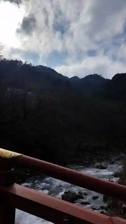 神橋(二荒山神社)の自然