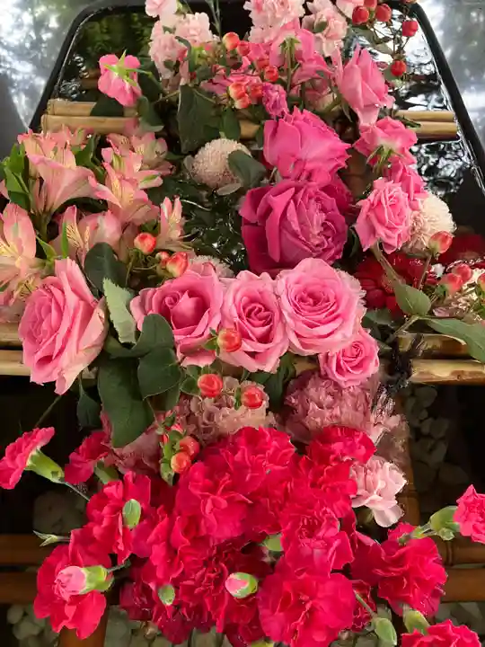 大谷地神社の手水舎