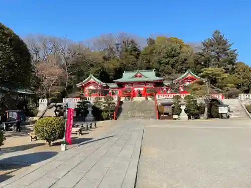 足利織姫神社の本殿