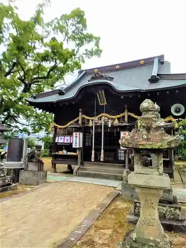 蛎久天満宮の本殿・本堂