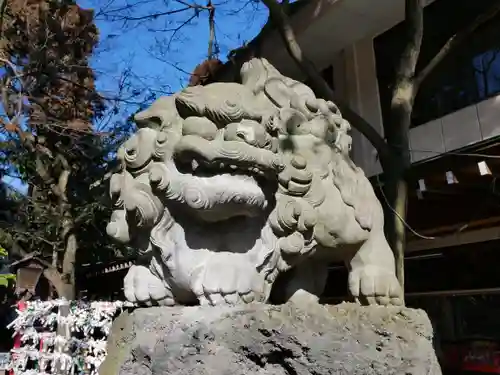 渋川八幡宮の狛犬