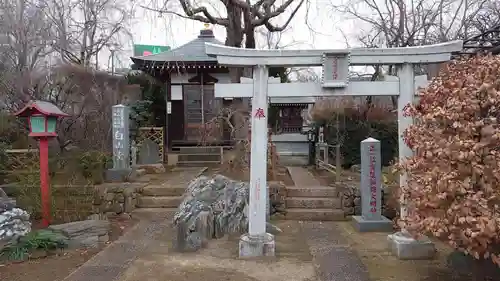 芳林寺の鳥居