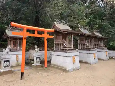 伊川谷惣社の末社・摂社