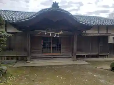 山津照神社の山門・神門