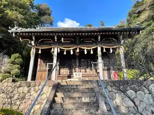 保曽井神社の本殿・本堂