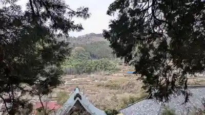 天一神社の景色