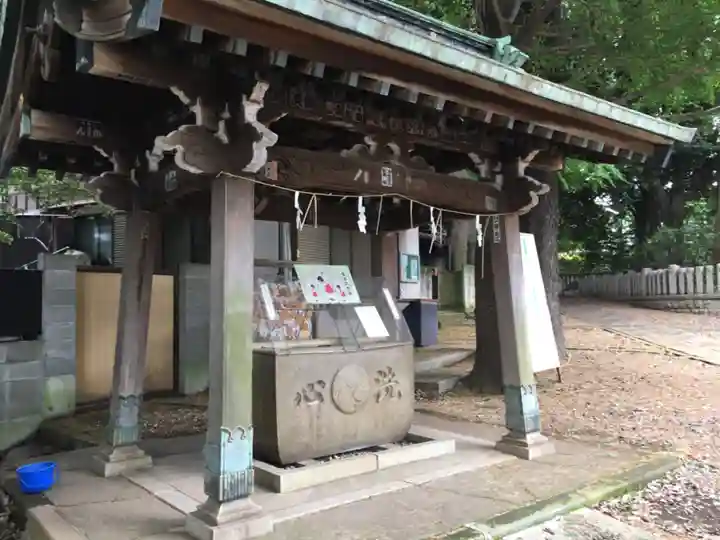 八幡神社の手水舎