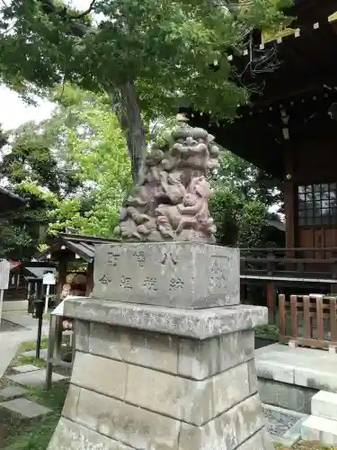 行田八幡神社の狛犬