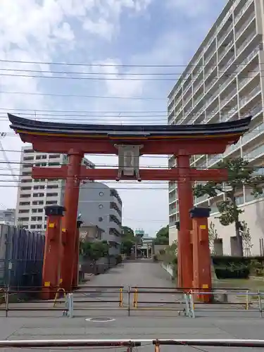 海神社の鳥居