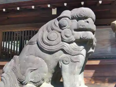 井草八幡宮の狛犬