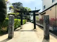 田脇日吉神社の鳥居