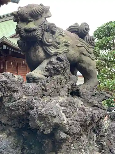 平塚神社の狛犬