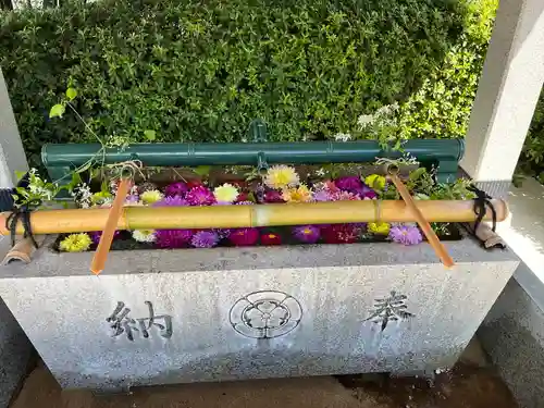 伊和志津神社の手水舎
