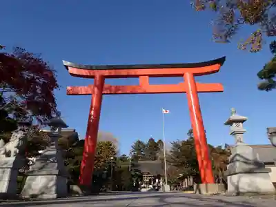 湯倉神社の鳥居