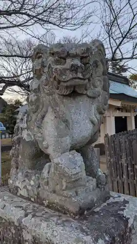 津島社（大草津島神社）の狛犬