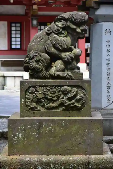 世田谷八幡宮の狛犬