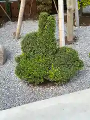 栗橋八坂神社の庭園