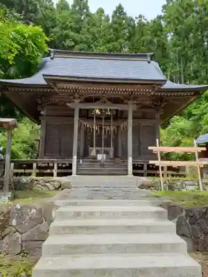 上山八幡宮の本殿・本堂