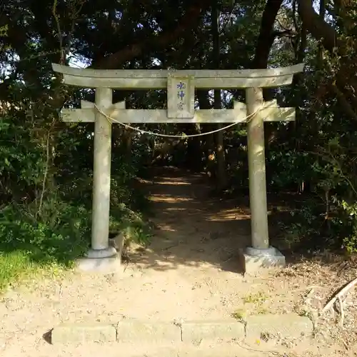 水神宮の鳥居