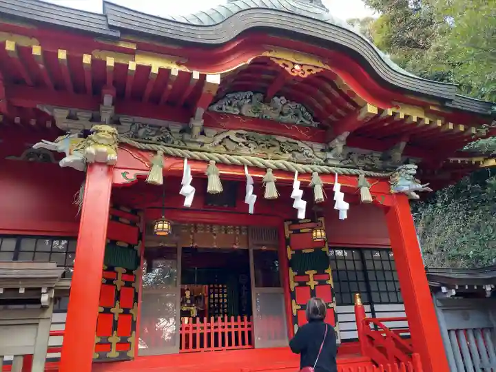 江島神社の本殿・本堂