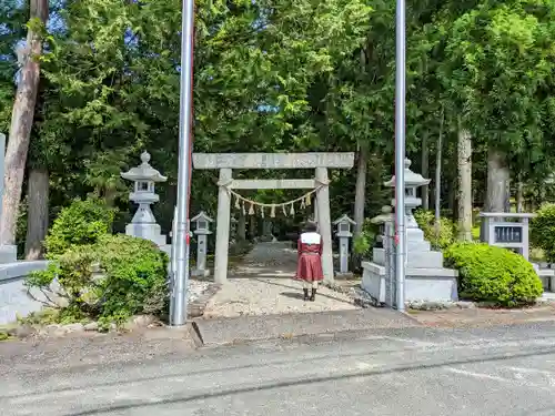 廣瀬八柱神社の鳥居