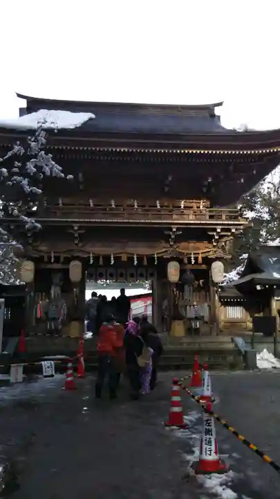 伊佐須美神社の山門・神門