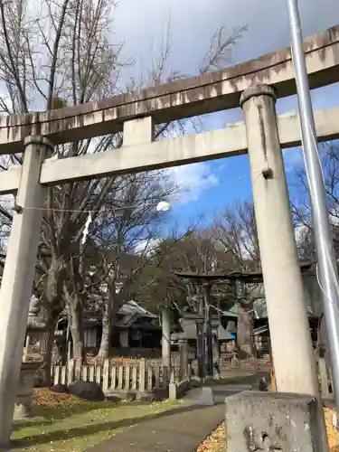 湯福神社の鳥居