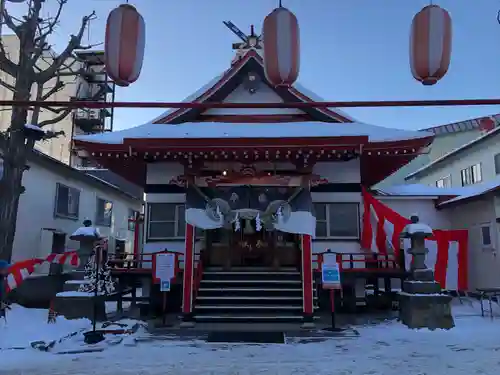 北見稲荷神社の本殿