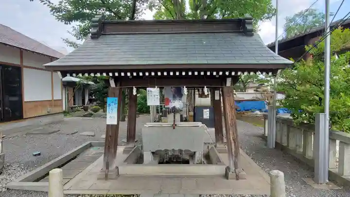 正ノ木稲荷 稲積神社の手水舎