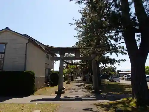 熊田神社の鳥居