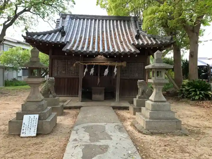 素盞嗚神社の本殿・本堂