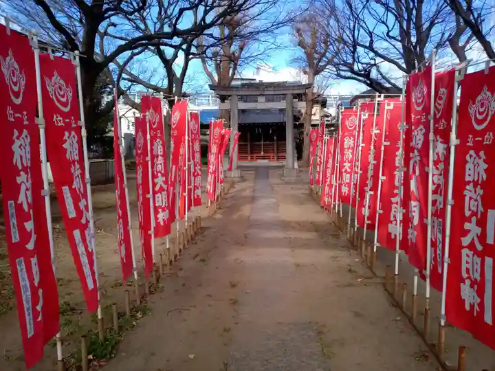 稲荷神社の鳥居