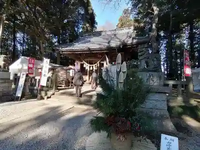 間々田八幡宮の初詣