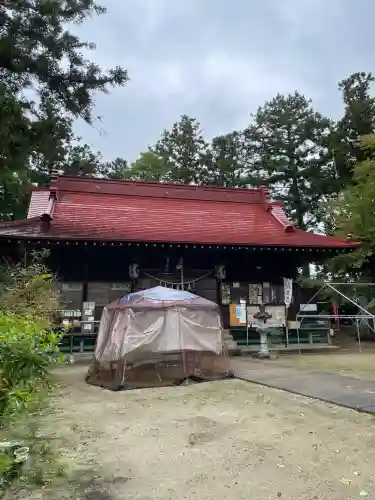岡部春日神社～👹鬼門よけの🌺花咲く🌺やしろ～(福島県)