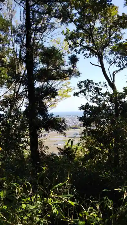 帝釈山女神社の自然