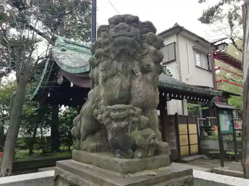 居木神社の狛犬