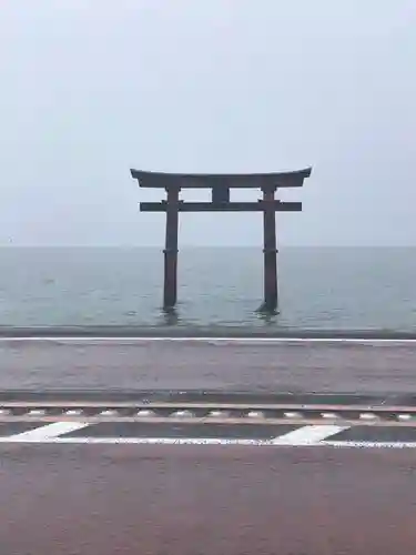 白鬚神社の鳥居