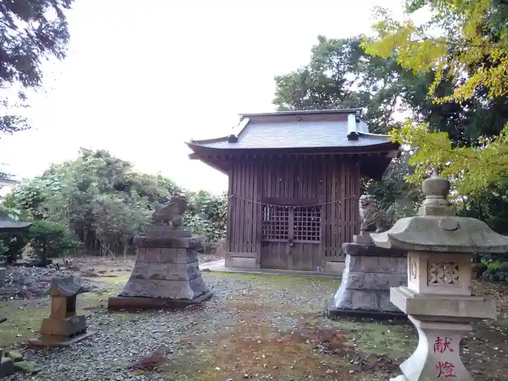 大六神社の本殿・本堂