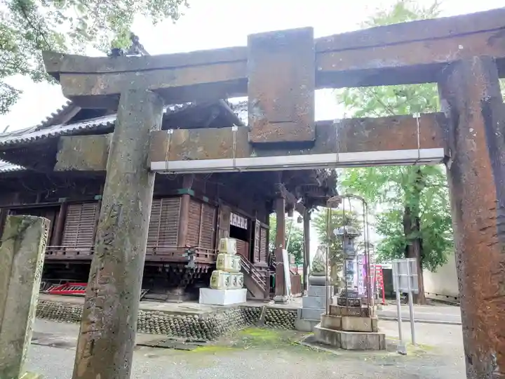 福島八幡宮の鳥居