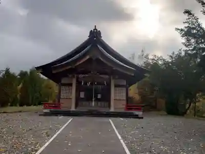 早来神社の本殿・本堂