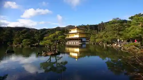 鹿苑寺（金閣寺）の庭園