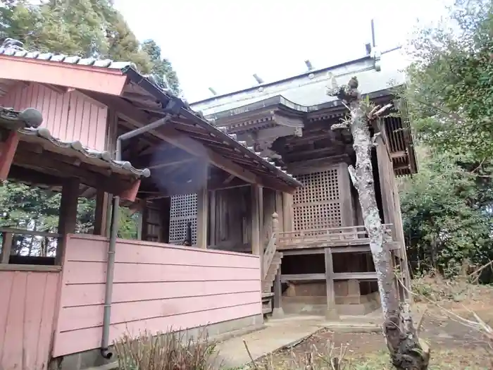 新城神社の本殿