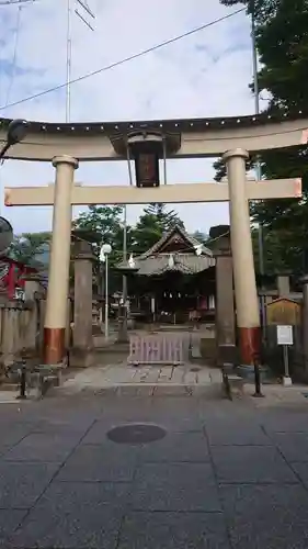 祝神社の鳥居