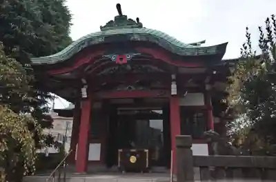 筑土八幡神社の本殿・本堂