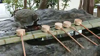 等彌神社の手水舎