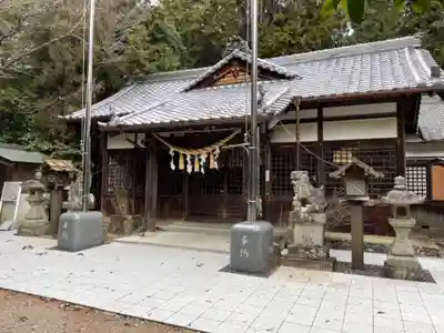 上野神社の本殿・本堂